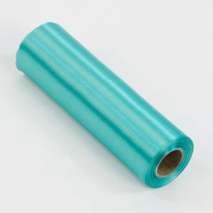 Satyna w rolce Akces 16cm x 10m Niebieska morska